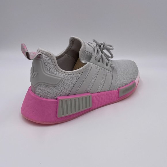adidas NMD R1 Grey / Pink Womens Shoes - Picture 8 of 8
